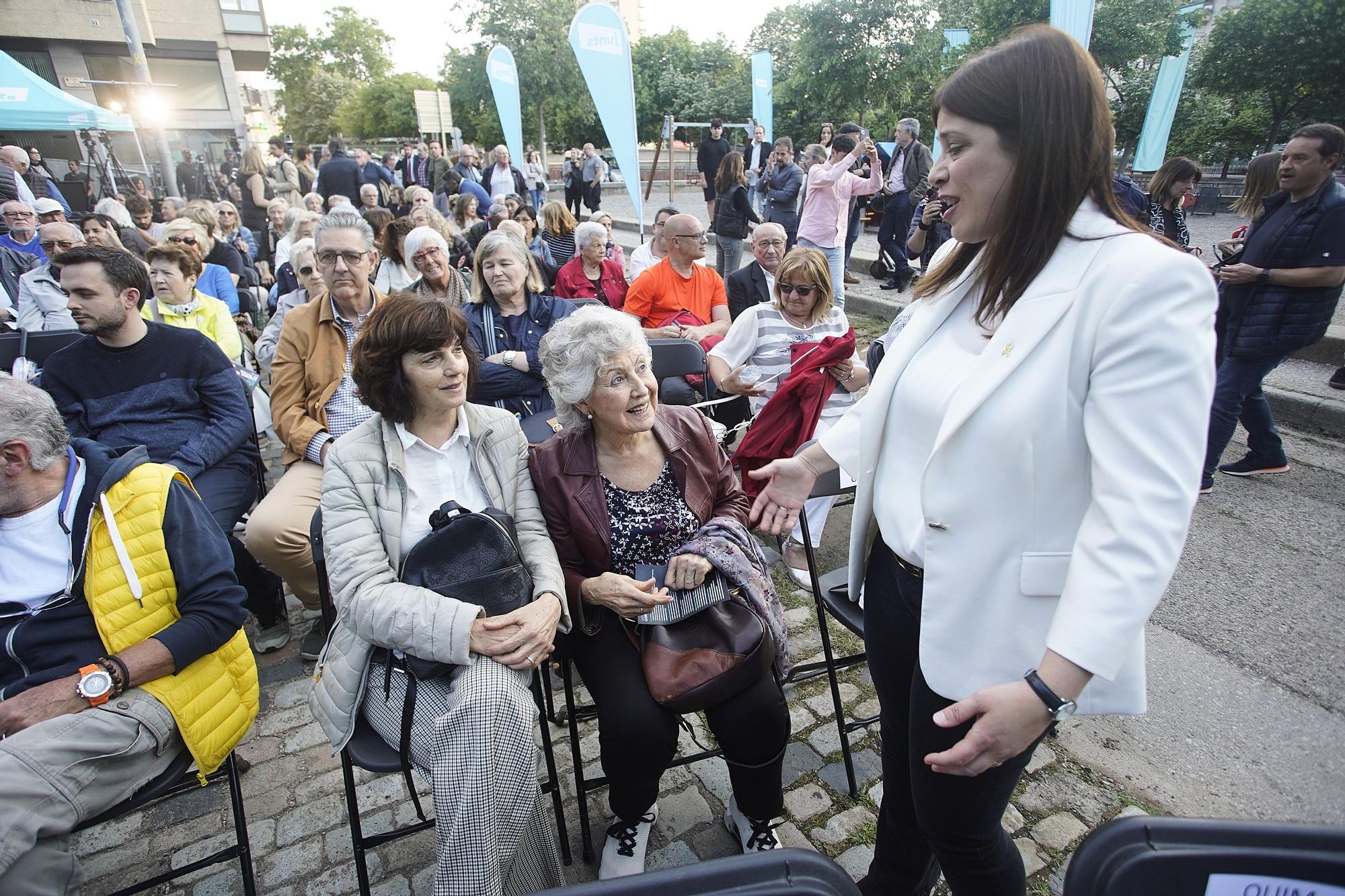 Acte central de campanya de Junts per Girona amb l'alcaldable Gemma Geis