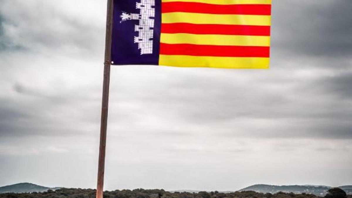 Una bandera de Mallorca.