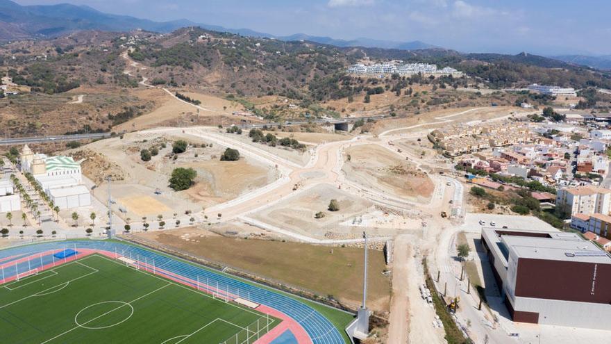 Estado de las obras de la ronda norte de Estepona.