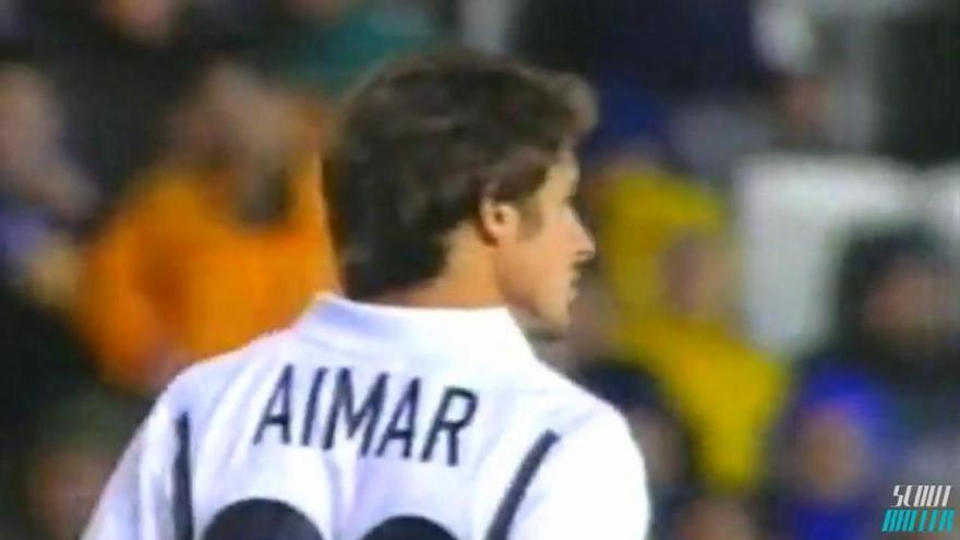 Se cumplen 16 años del debut de Aimar con el Valencia