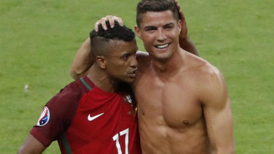 Nani defiende a Cristiano