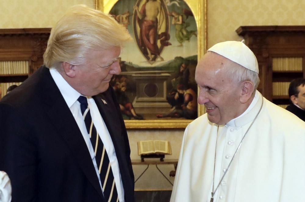 Encuentro de Trump y el Papa en el Vaticano