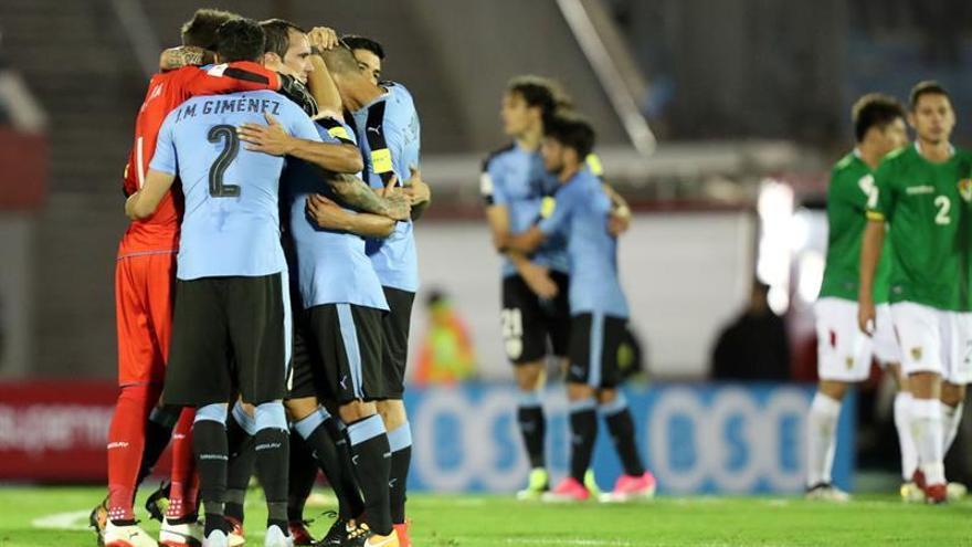 Uruguay rubrica con una goleada la mejor eliminatoria de su historia