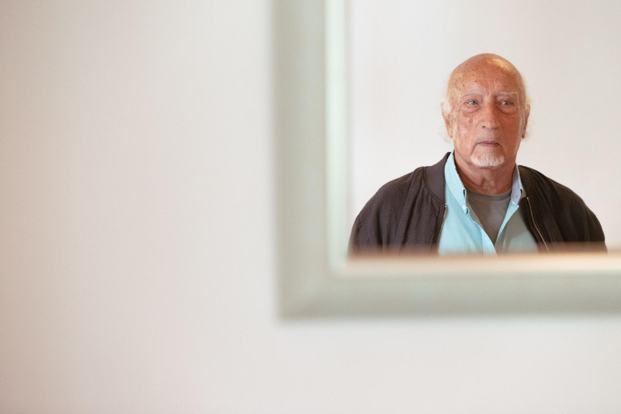 El escritor Manuel Vicent, el día de la entrevista en Madrid.