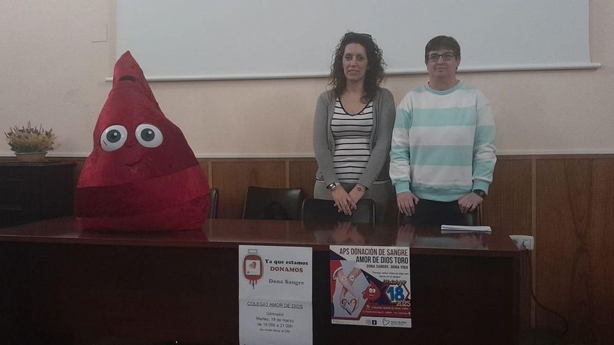 El Amor de Dios de Toro acoge una colecta de sangre para Donantes Zamora