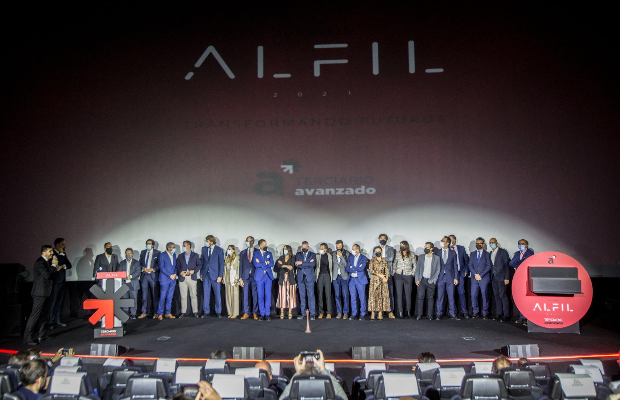 Gala de entrega de los Premios Alfil 2021