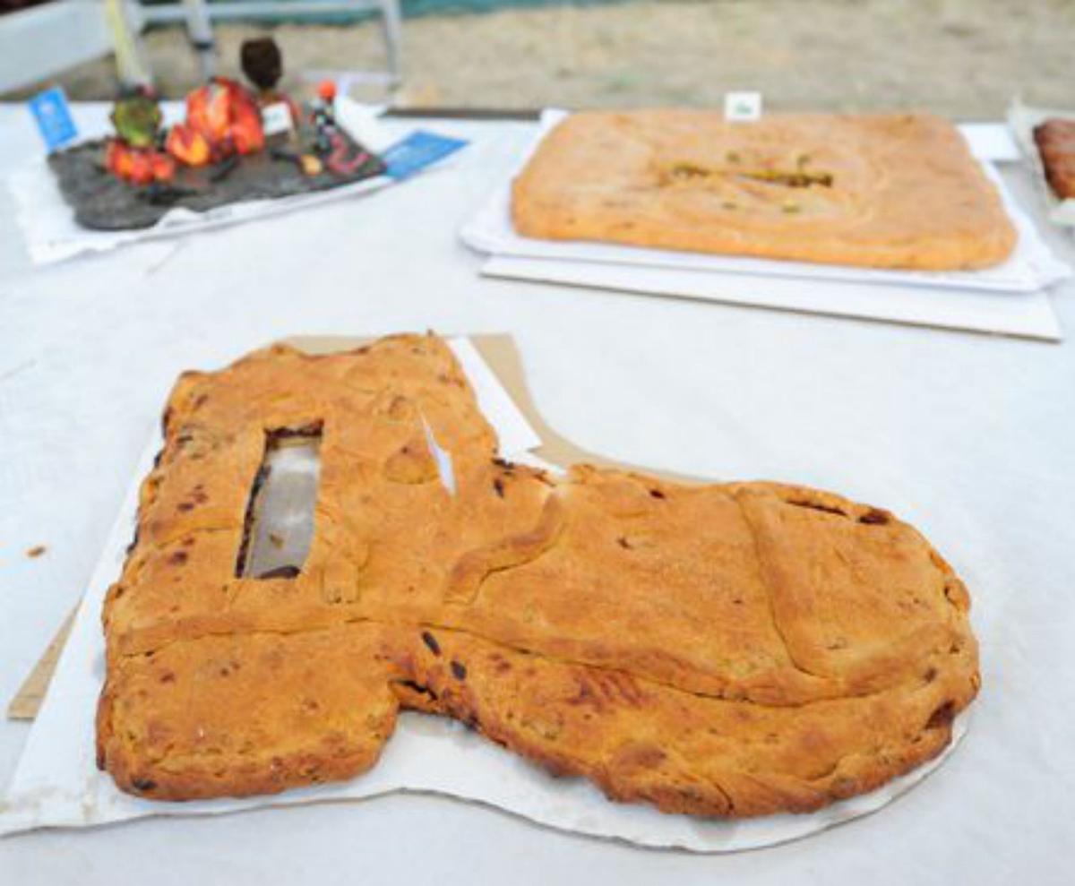Una empanada de bandera