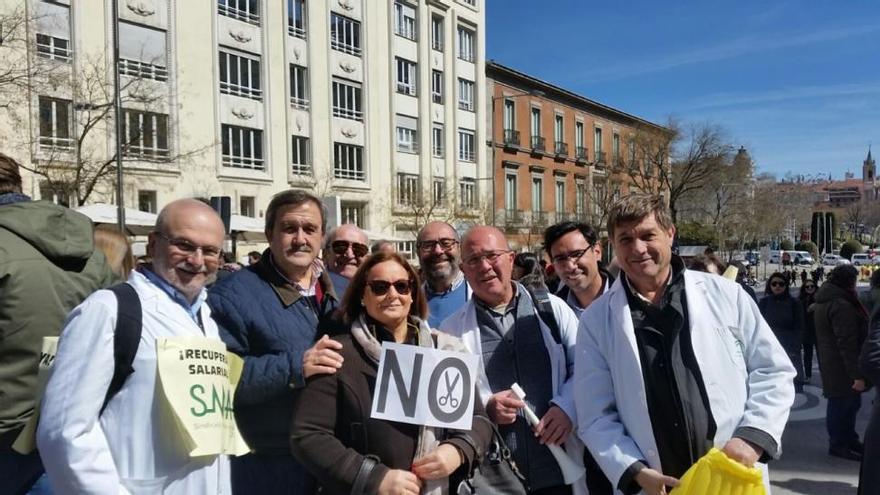 Médicos cordobeses se suman a la manifestación de Madrid