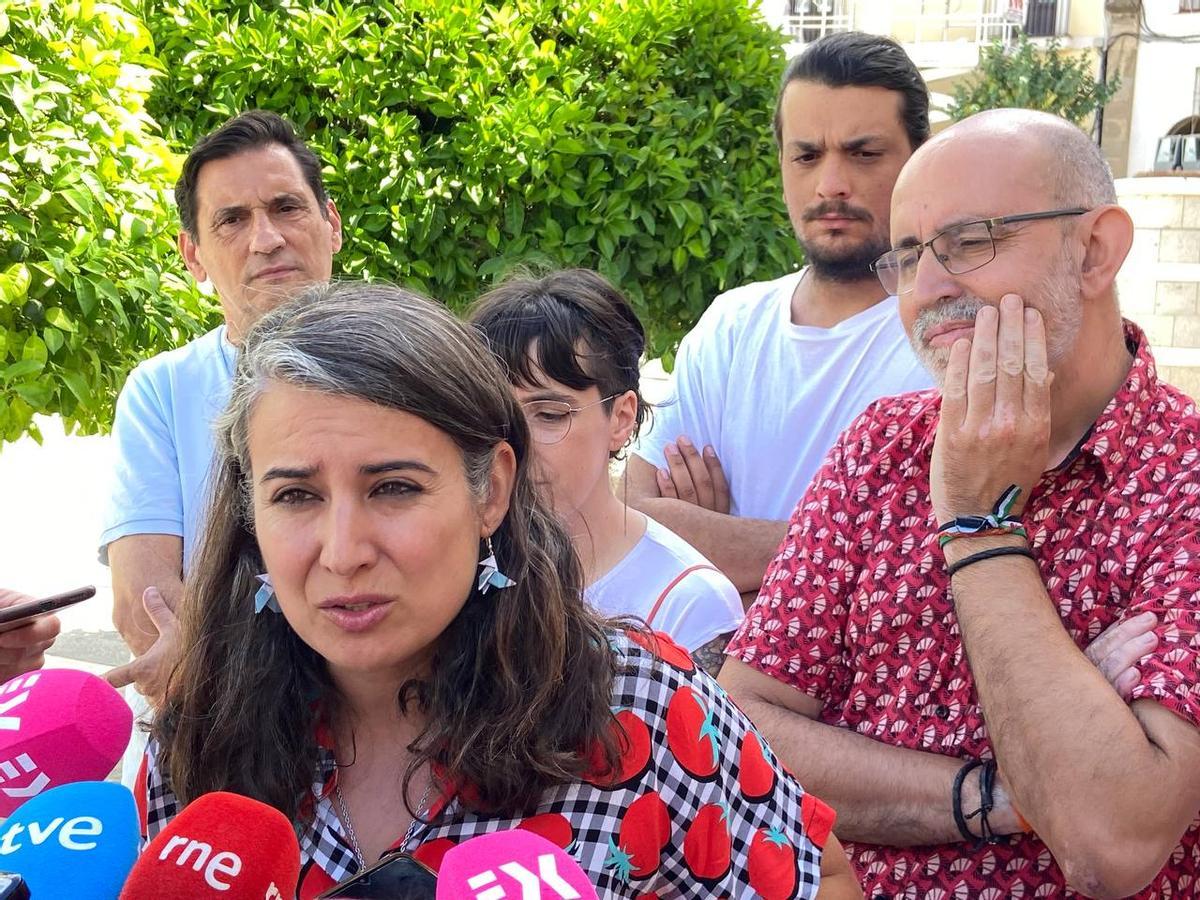 La portavoz de Unidas por Extremadura, Irene de Miguel.