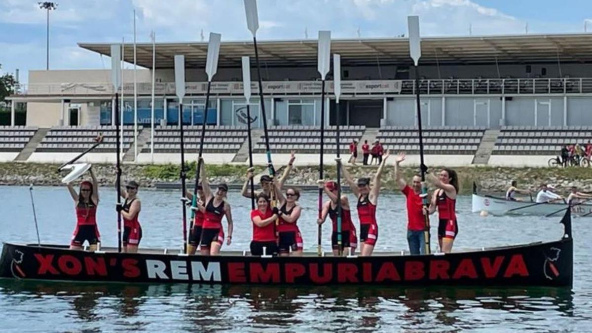 L’equip de veteranes del Xon’s Rem Empuriabrava