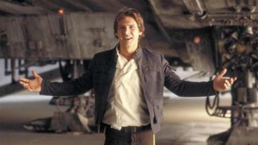 Harrison Ford, con la chaqueta.