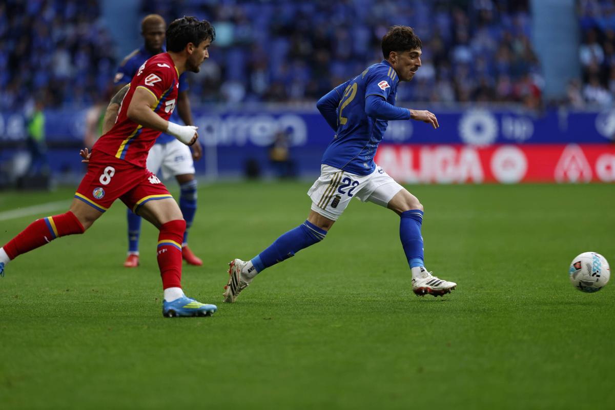 EN IMÁGENES: El Real Oviedo recibe al Getafe en el Tartiere