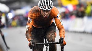 Duebendorf (Switzerland)  02 02 2020 - Mathieu van der Poel of the Netherlands in action during the men s elite Cyclocross World-Championships in Duebendorf  Switzerland  02 February 2020  (Paises Bajos  Holanda  Suiza) EFE EPA GIAN EHRENZELLER