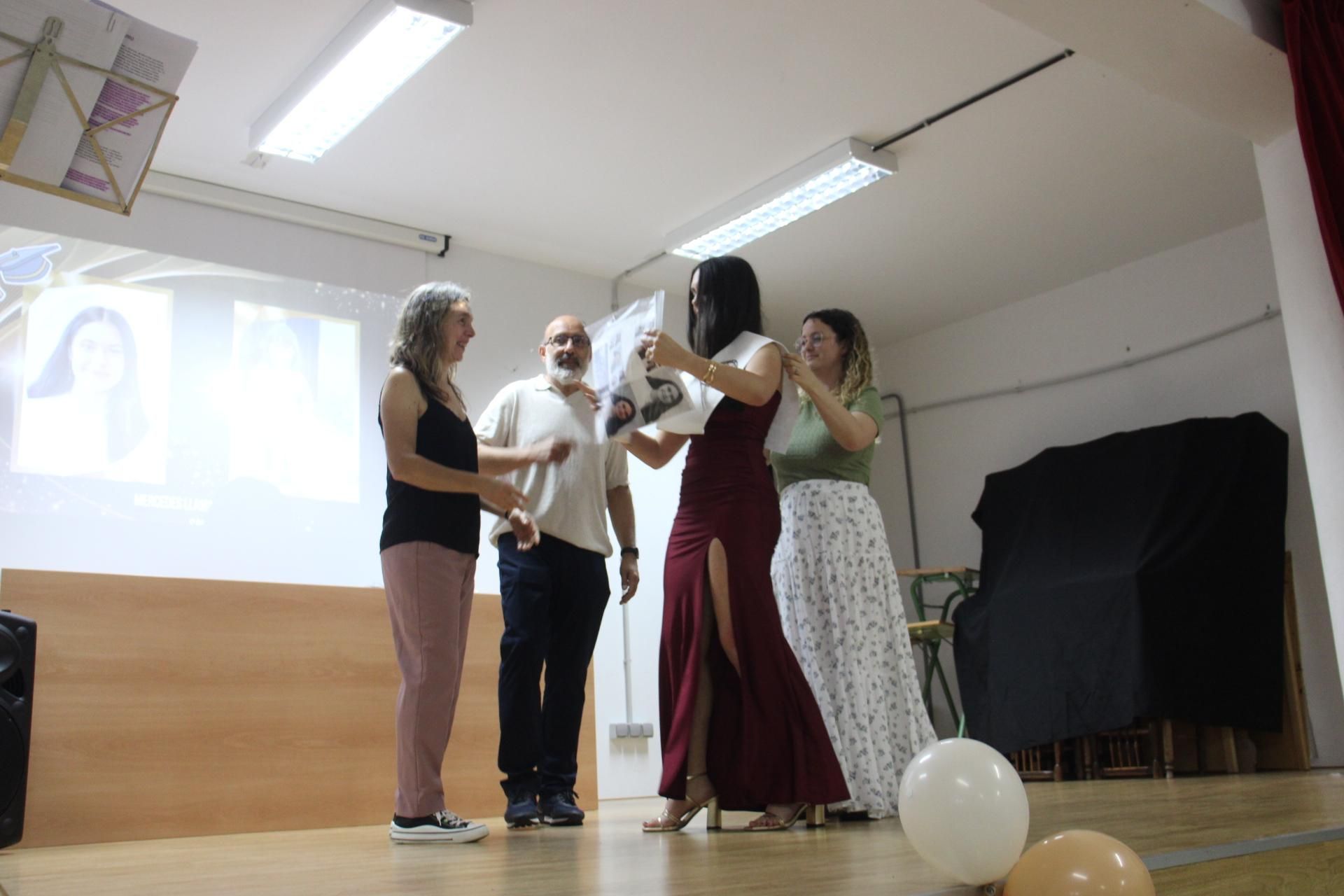 Fiesta y despedida en el IES de Puebla de Sanabria