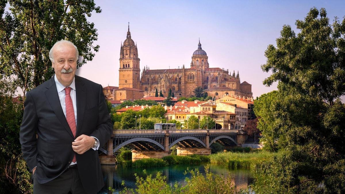 Salamanca, la ciudad dorada y refugio emocional de Vicente del Bosque