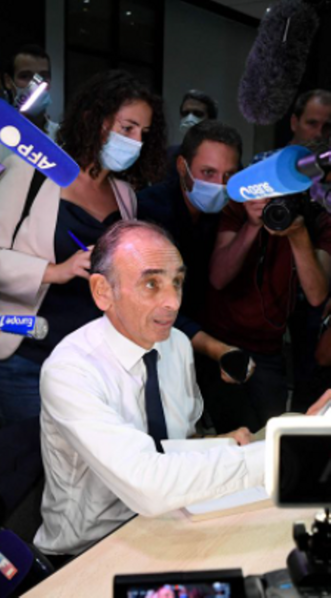 Eric Zemmour, el polemista xenófobo que obsesiona a Francia