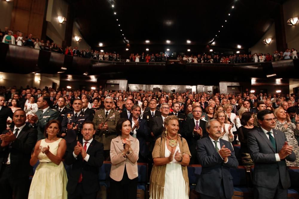 Acto de entrega de las medallas de Asturias