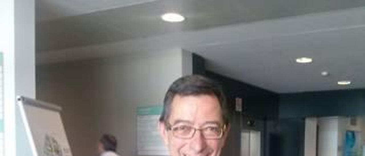 Luis Rajmil, ayer en la Universidad de Alicante.