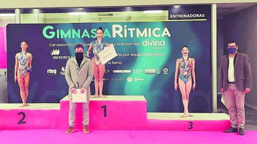 Gran nivel en el Nacional de gimnasia rítmica | L-EMV