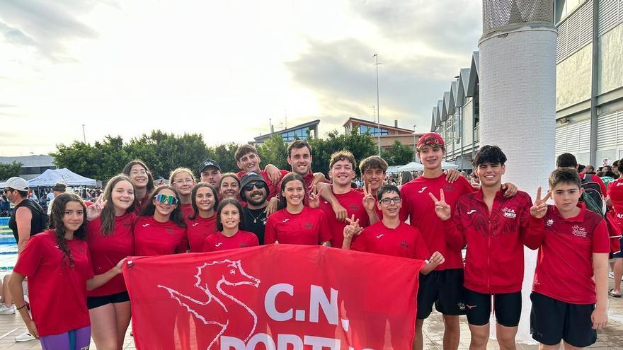 La natación de Ibiza brilla en Valencia con el logro de 16 medallas