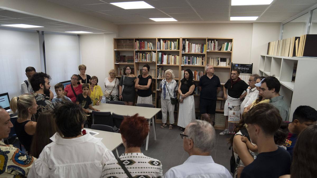 Imatges de la inauguració del nou Biblioaccés de Monistrol de Montserrat