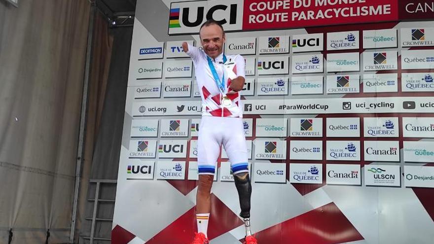 Doblete de oro de Ricardo Ten en la Copa del Mundo de ciclismo adaptado