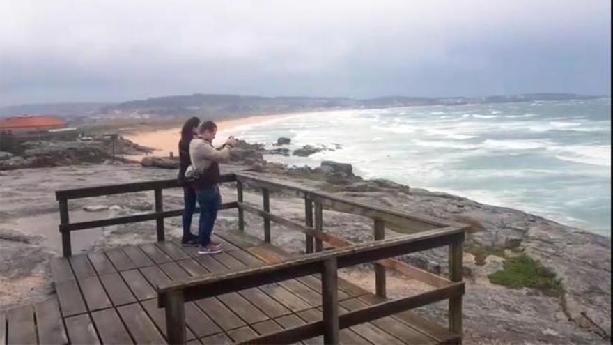 El tiempo en Galicia | Alerta naranja en la costa gallega