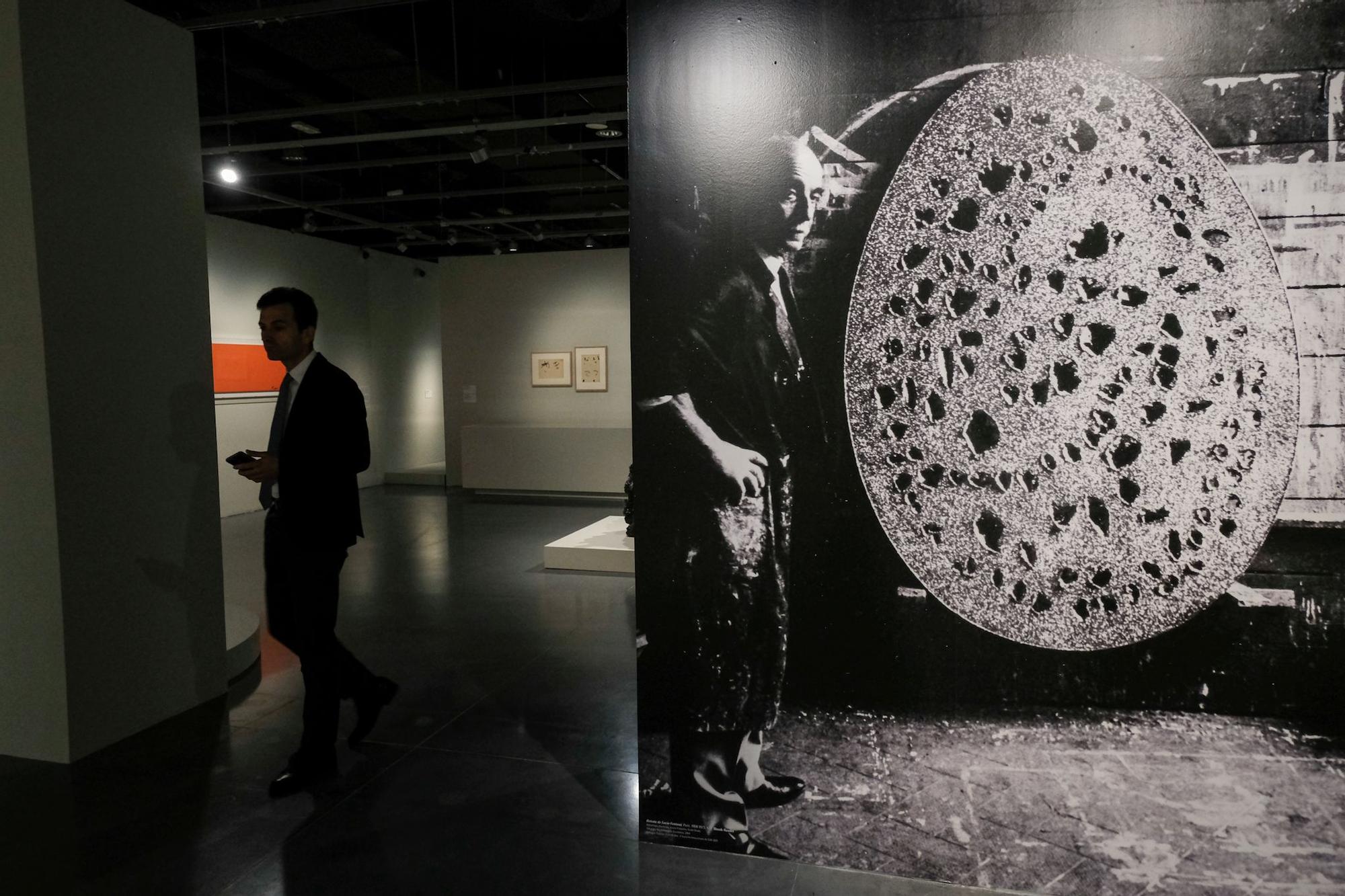 El Centre Pompidou Málaga presenta la exposición 'Lucio Fontana, recto-verso'
