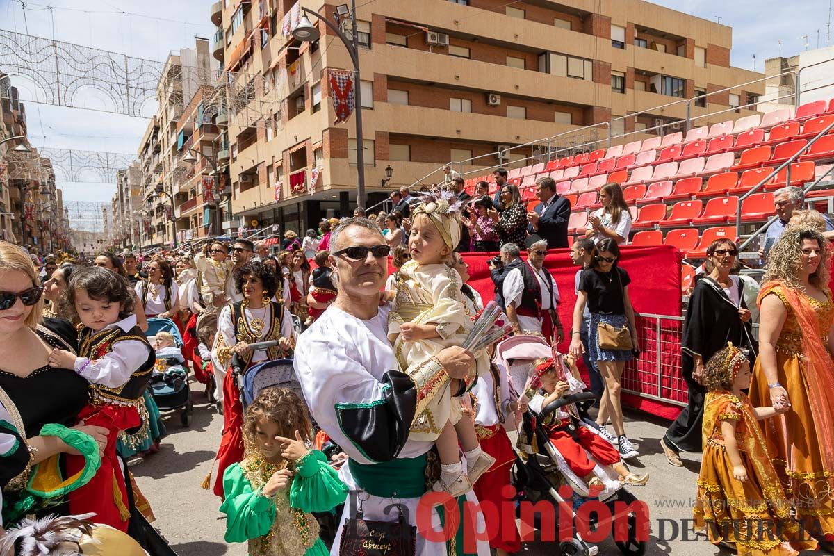 Desfile infantil del Bando Moro en las Fiestas de Caravaca