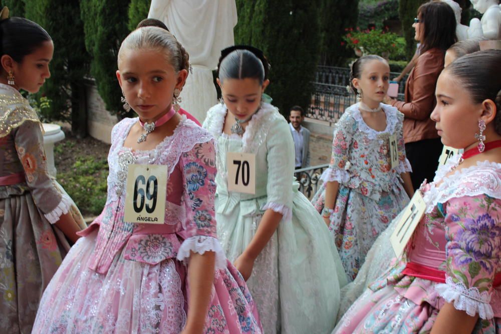 Los Jardines de Monforte acogieron la prueba de las infantiles con moño único