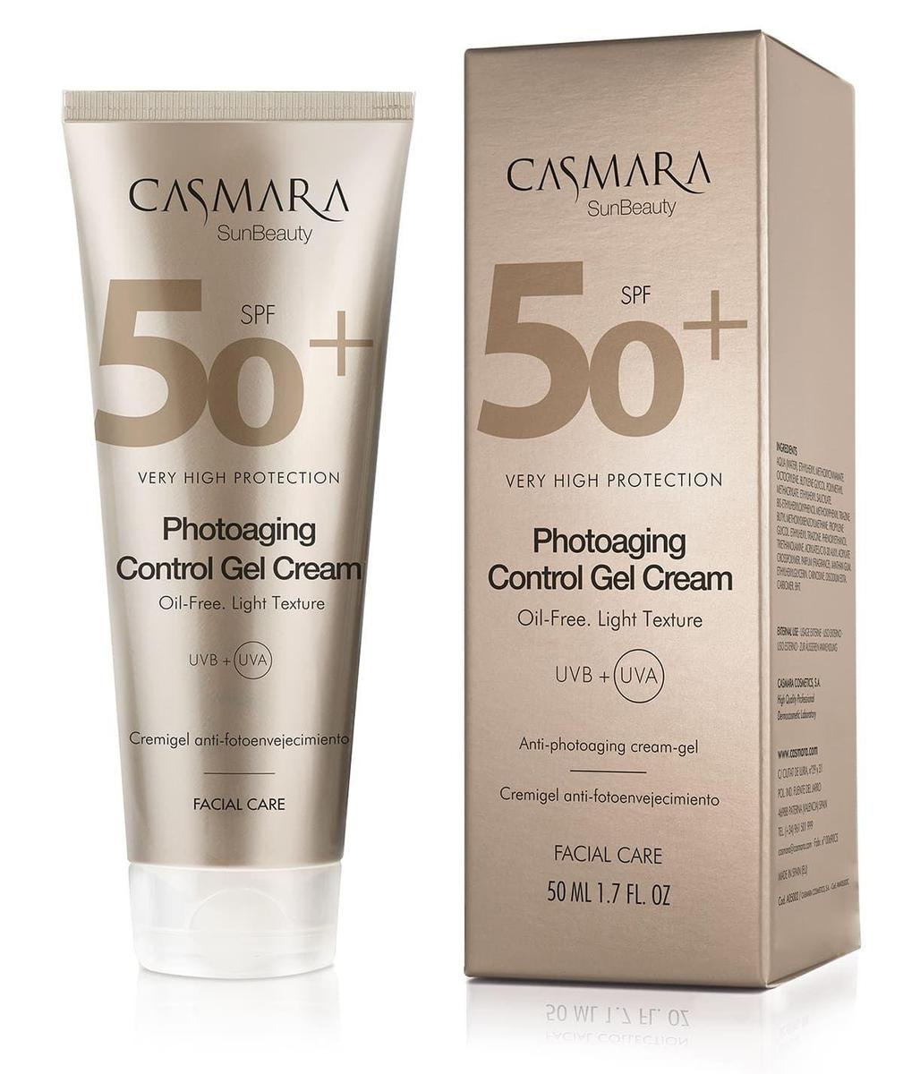 Photoaging Control Gel Cream SPF50, de Casmara