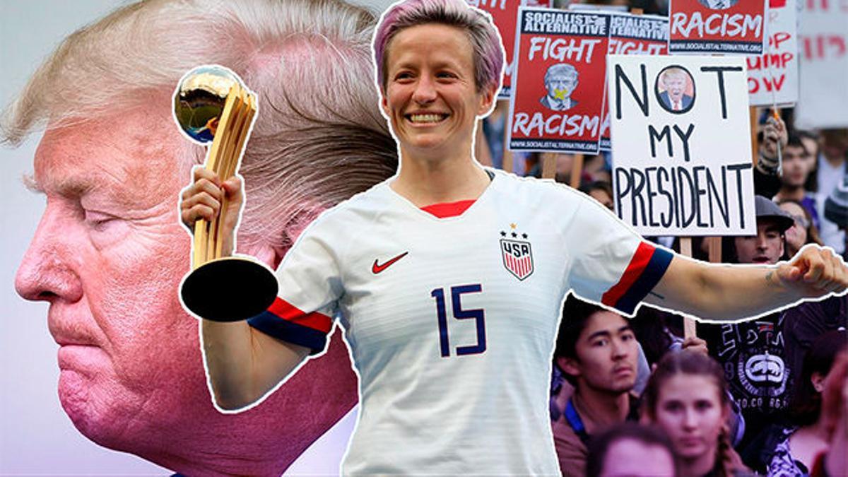 Megan Rapinoe: de ganar el Mundial a plantarle cara a Trump