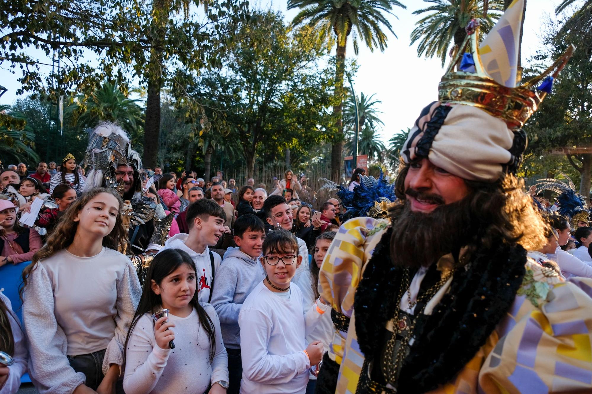 La Cabalgata de los Reyes Magos de Málaga 2023, en imágenes