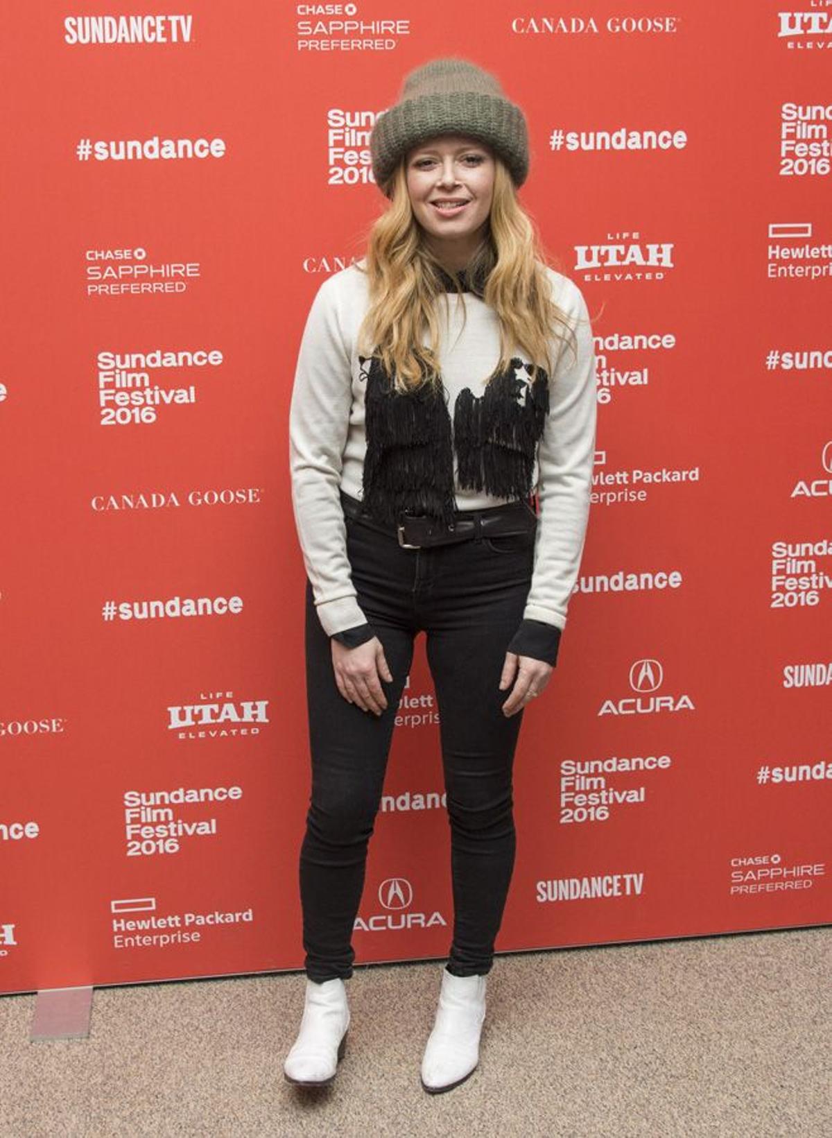 Natasha Lyonne en el festival de Sundance