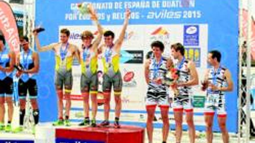 El Montilla-Córdoba Triatlón se proclama campeón de España de Duatlón en relevos