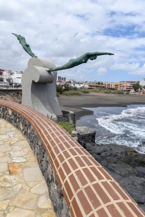 25-03-20 GRAN CANARIA. TELDE. TELDE. Recorrido por la ciudad de Telde para vera su desolación.   Fotos: Juan Castro.  | 25/03/2020 | Fotógrafo: Juan Carlos Castro