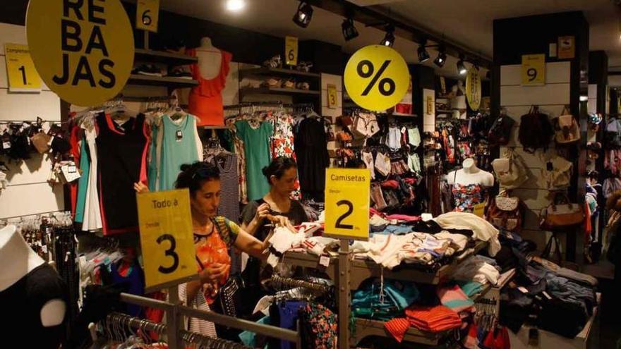 Comienzo de la temporada de rebajas de este año.