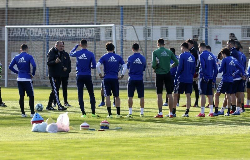 Entrenamiento del Real Zaragoza (7-2-2020)