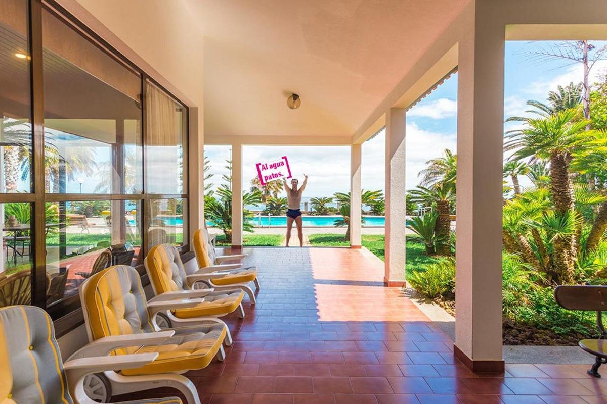 La casa de Cristiano Ronaldo y su familia durante la cuarentena: terraza