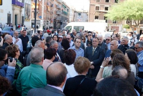 Los Auroros en la Plaza de San Agustín