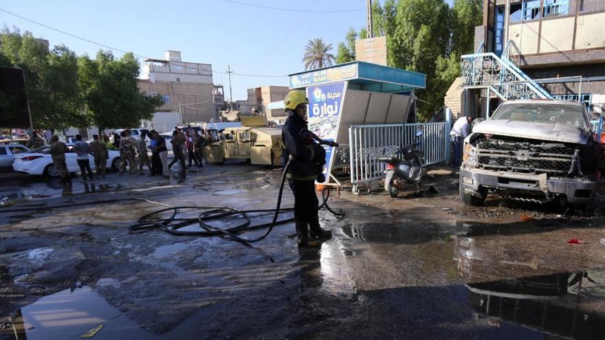 Una terrorista suicida mata a 20 personas en un mercado en Irak