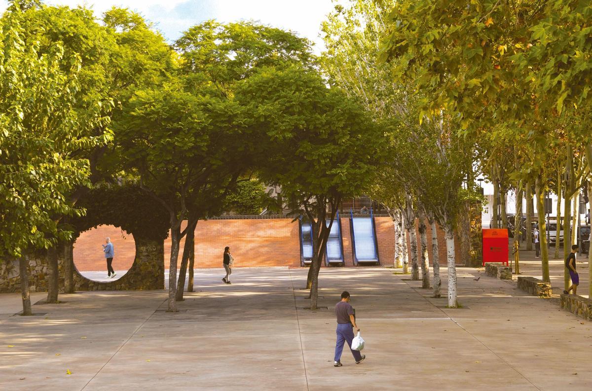 Plaza Europa de Viladecans.