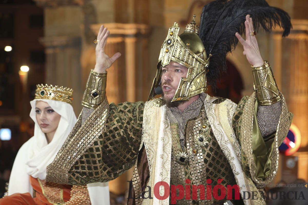 Fiestas de Caravaca: procesión del Baño (procesión, parlamento y baño de la Cruz)