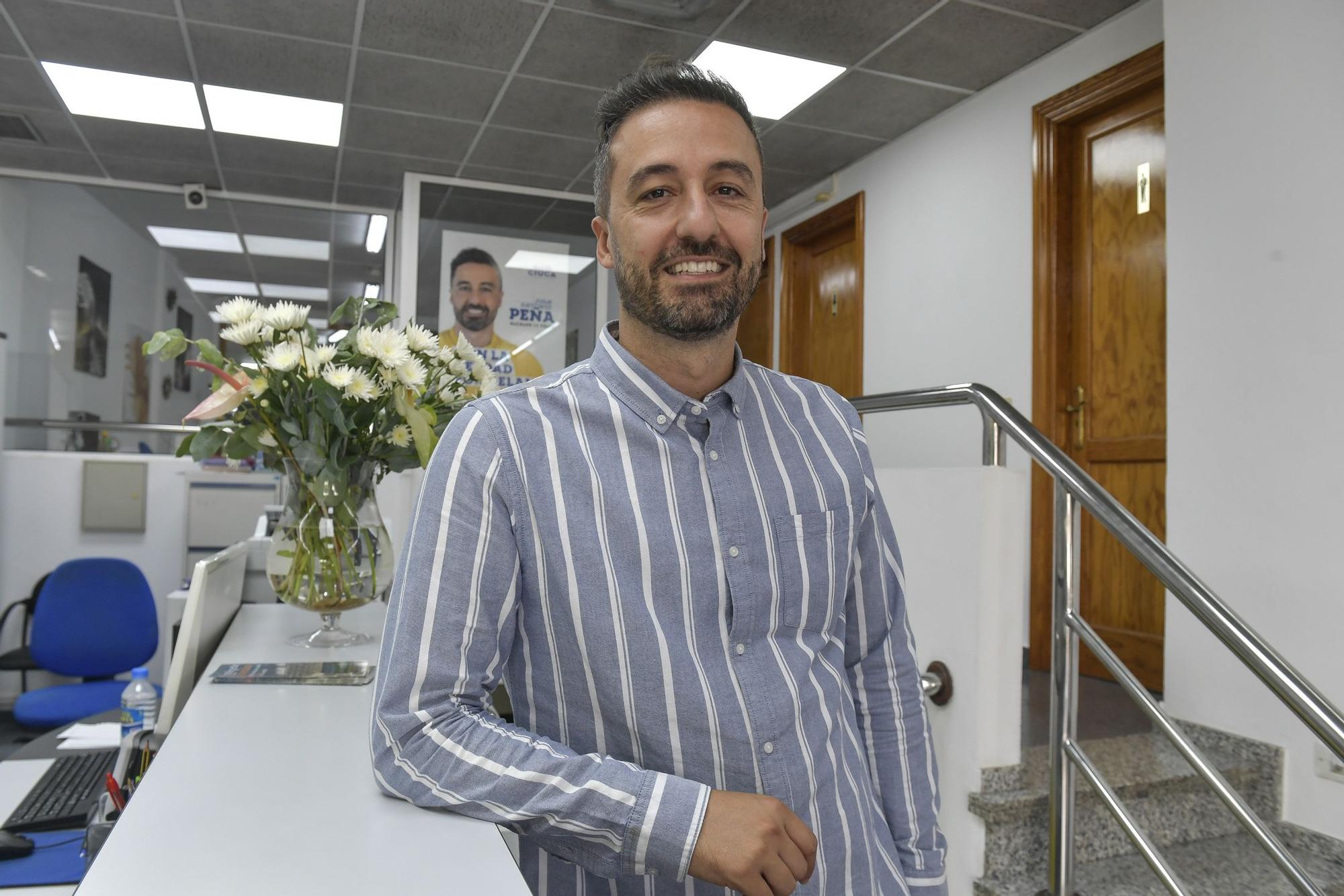 Juan Antonio Peña, candidato de Ciuca al Ayuntamiento de Telde