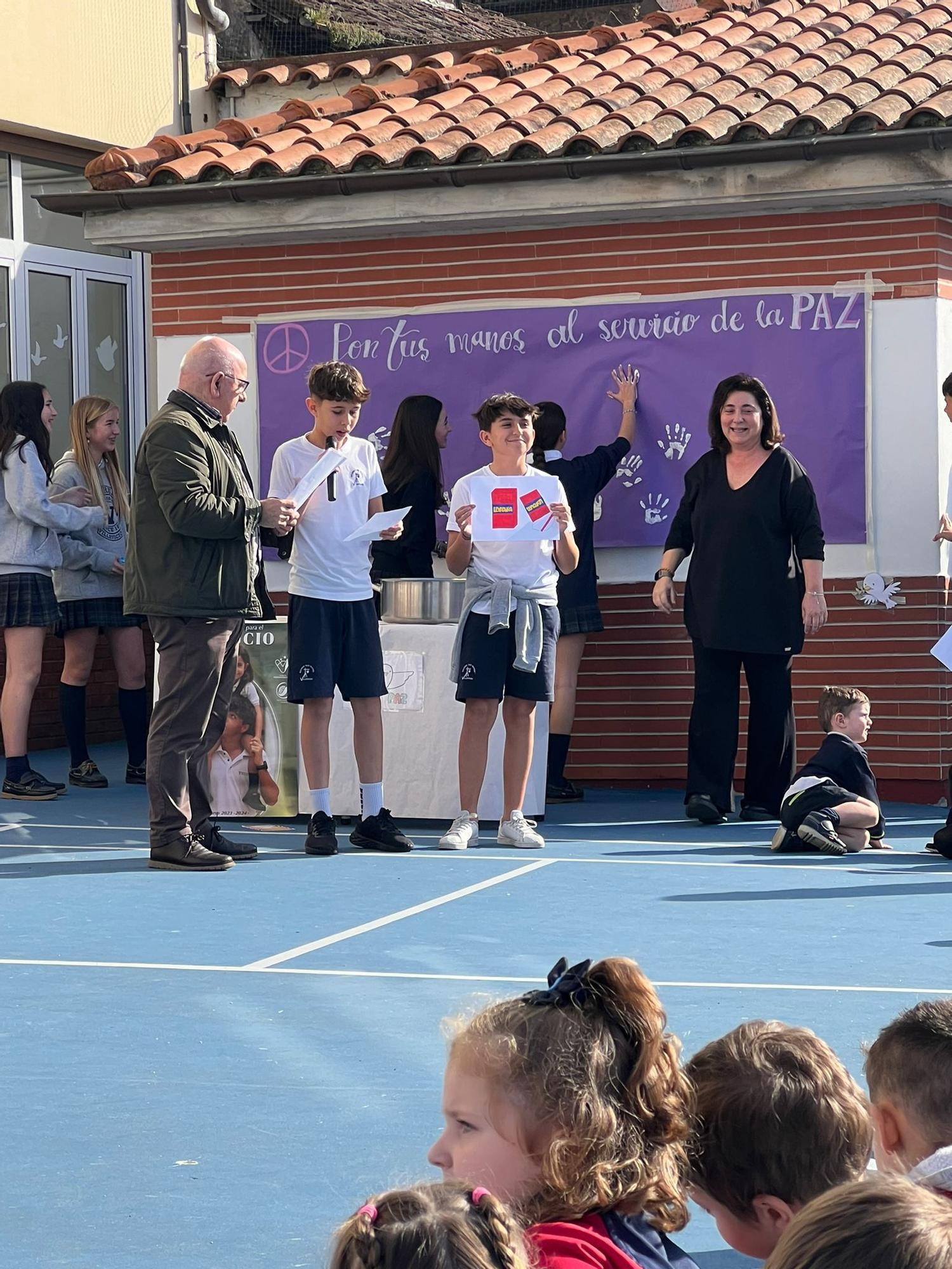 Carreras, murales y mercadillos: así celebraron en Villaviciosa el Día de la Paz