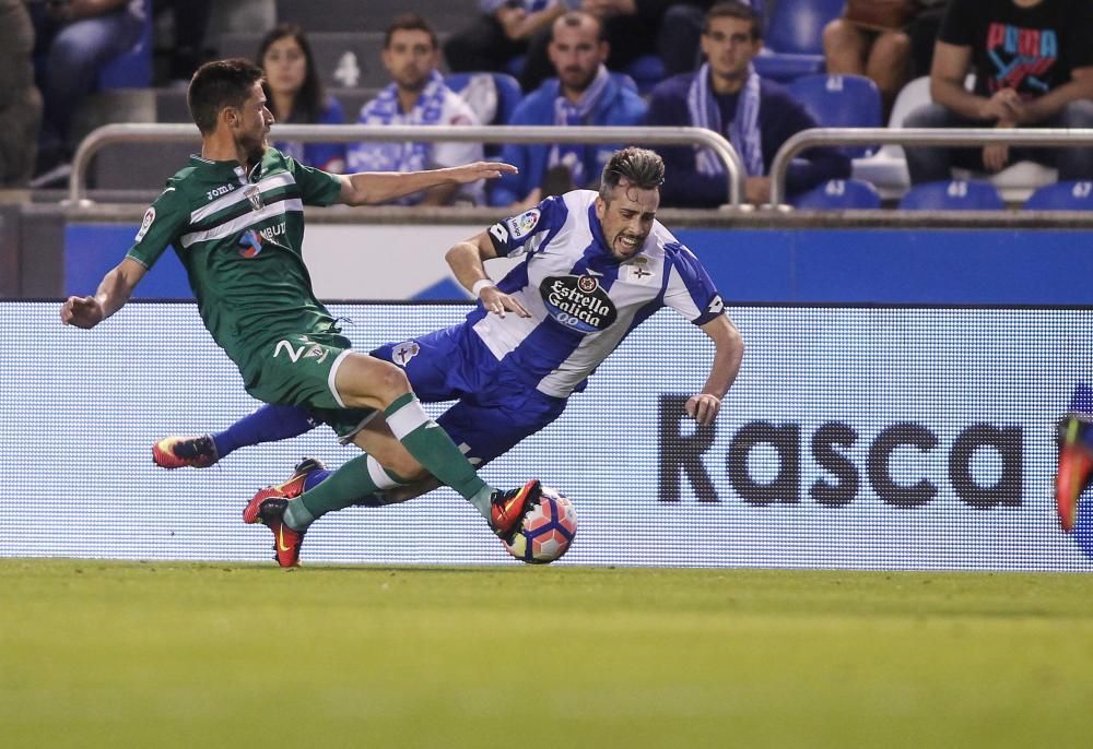 El Deportivo pierde ante el Leganés