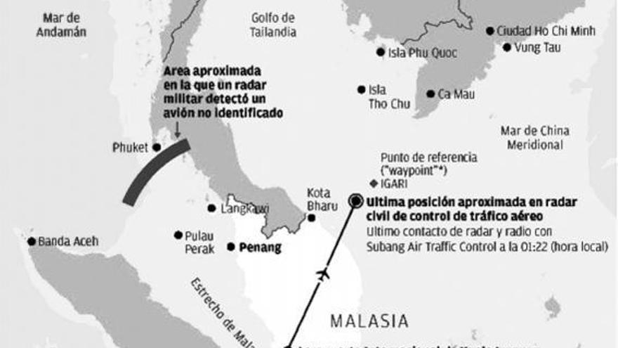Vuelo MH370, ¿destino Pekín?