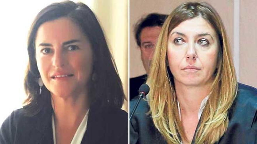 Laura Pellón y Ana Lamas, las dos mujeres de la fiscalía Anticorrupción de Balears.