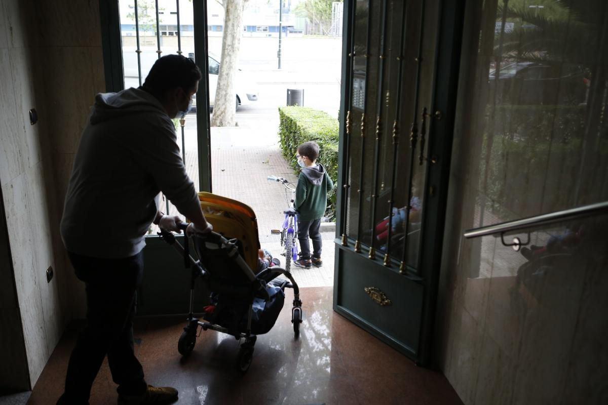 Los niños y niñas vuelven a las calles de Zaragoza