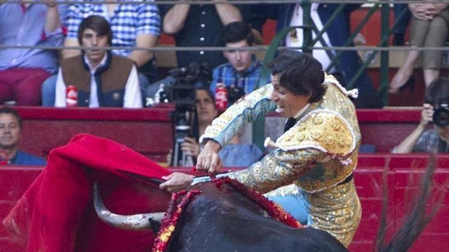 Gloria y sangre de Curro Díaz en el cierre de San Jorge en Zaragoza